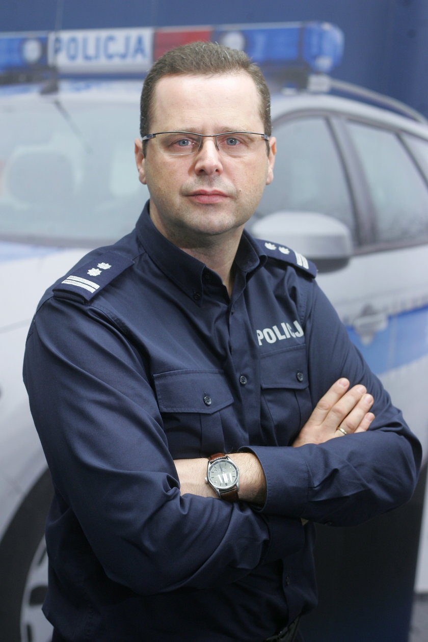 Rzecznik Komendy Głównej Policji insp. Mariusz Sokołowski