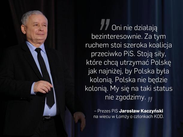 cytaty tygodnia - Kaczyński