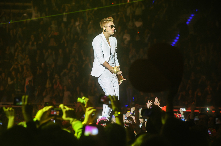 Justin Bieber koncert w Polsce [Łódź, Atlas Arena] (fot. Darek Kawka / Onet)