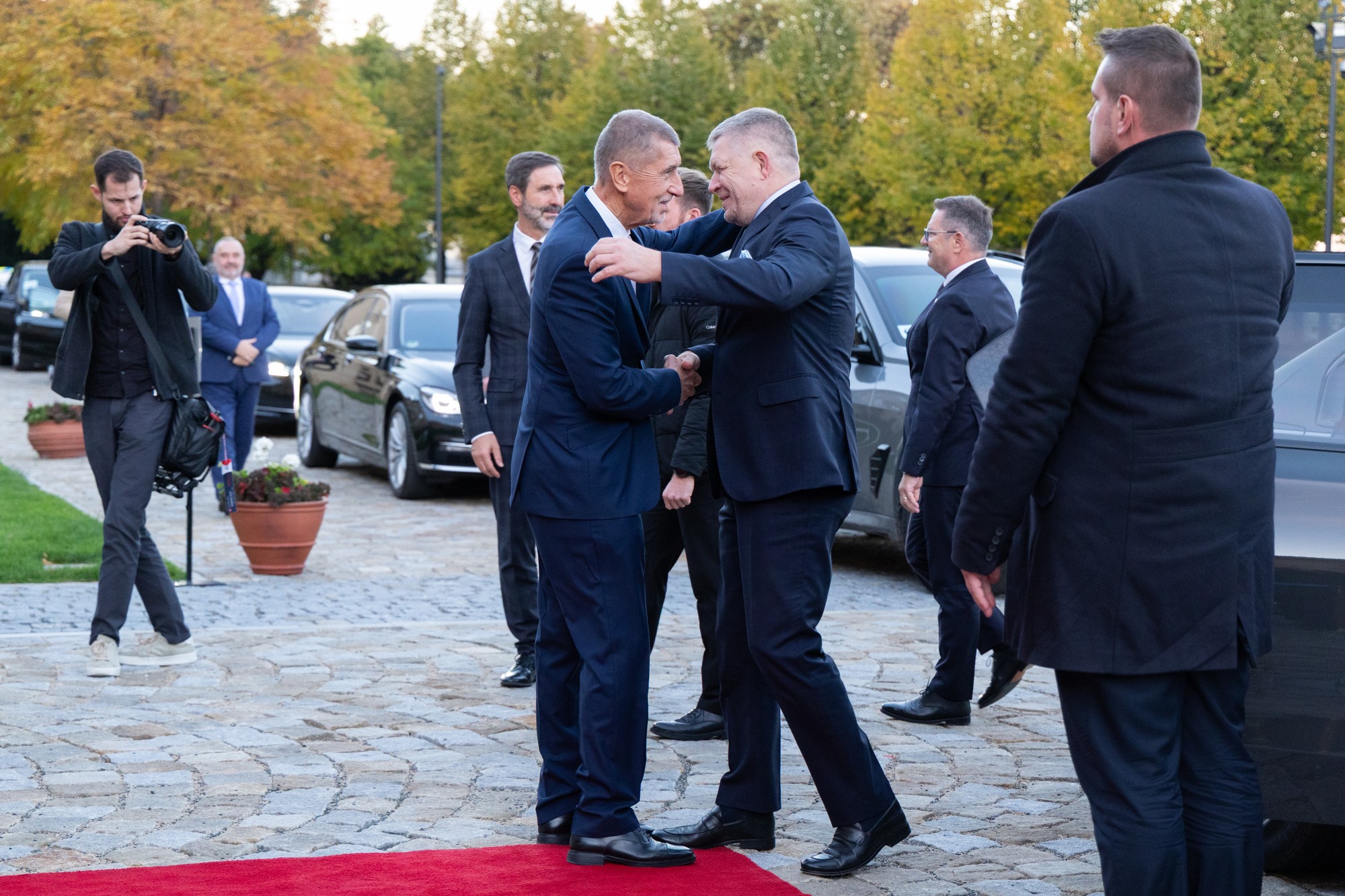 Premiér SR Robert Fico a premiér ČR Andrej Babiš. 
