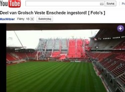 Tragedia na stadionie. Zawalił się dach. Ludzie uwięzieni pod gruzami