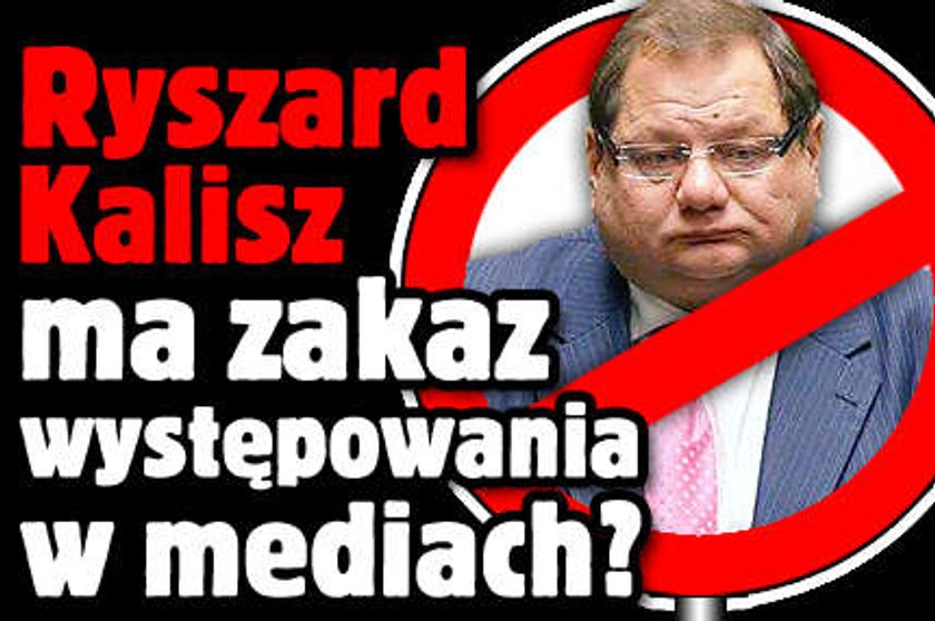 Pogonili Kalisza z mediów?!