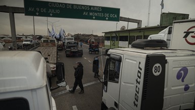 Protesty w Argentynie. Nie żyje kierowca tira obrzucony kamieniami