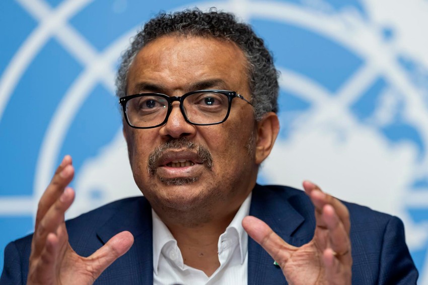 Šef SZO Tedros Gebrejesus