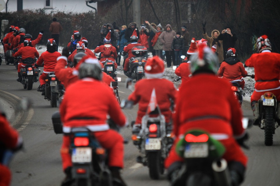 SOPOT MIKOŁAJE NA MOTOCYKLACH