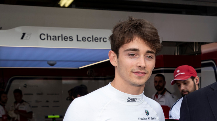 A 21 éves pilóta, Charles Leclerc /Fotó:Northfoto