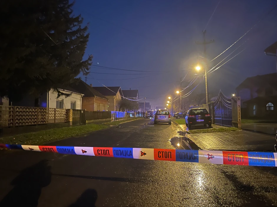 Uviđaj na mestu ubistva u Ugrinovcima