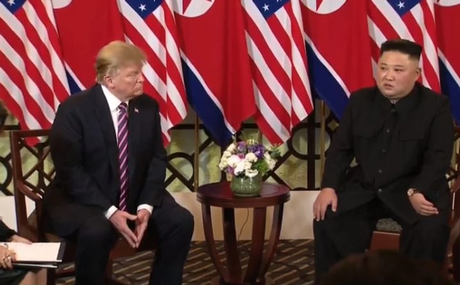 Tramp i Kim Džong Un