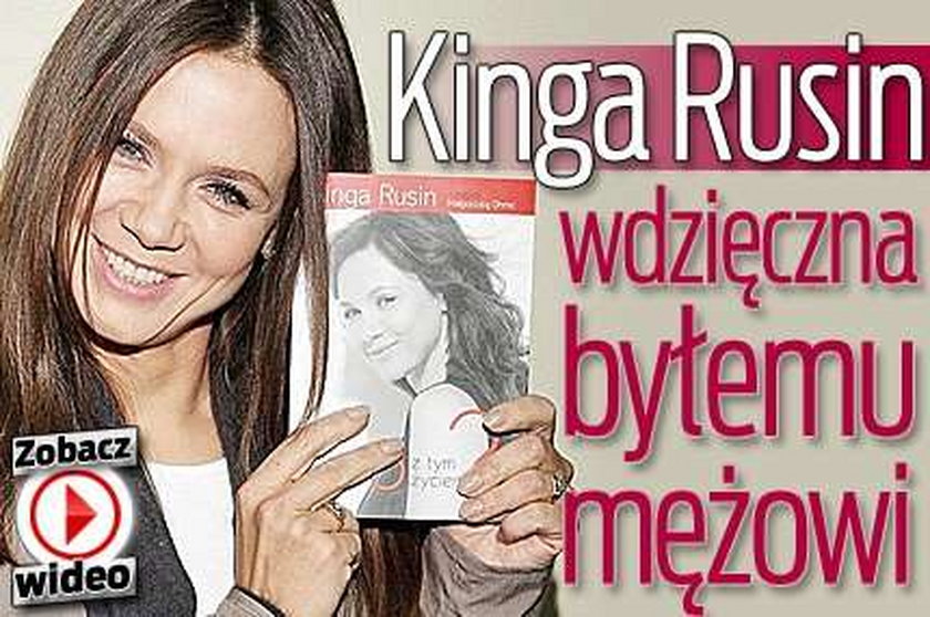 FILM. Kinga Rusin wdzięczna byłemu mężowi