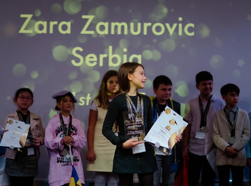 Svetska šampionka Zara Zamurović