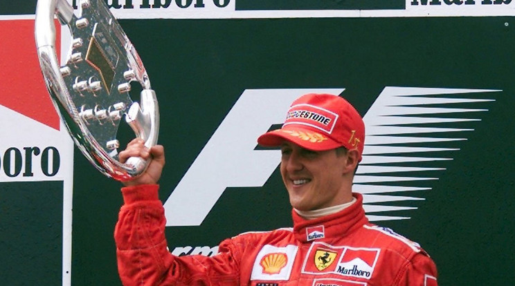 Michael Schumacher 2001-ben nyerte meg pályafutása negyedik világbajnoki címét /Fotó: Europress-GettyImages