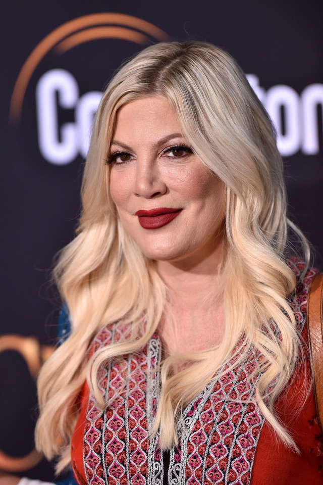 Tori Spelling z dziećmi podczas premiery filmu "Krzysiu, gdzie jesteś?"