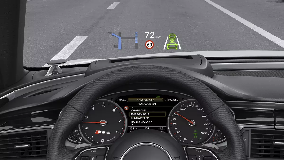 Wyświetlacz Head-Up Display (HUD)