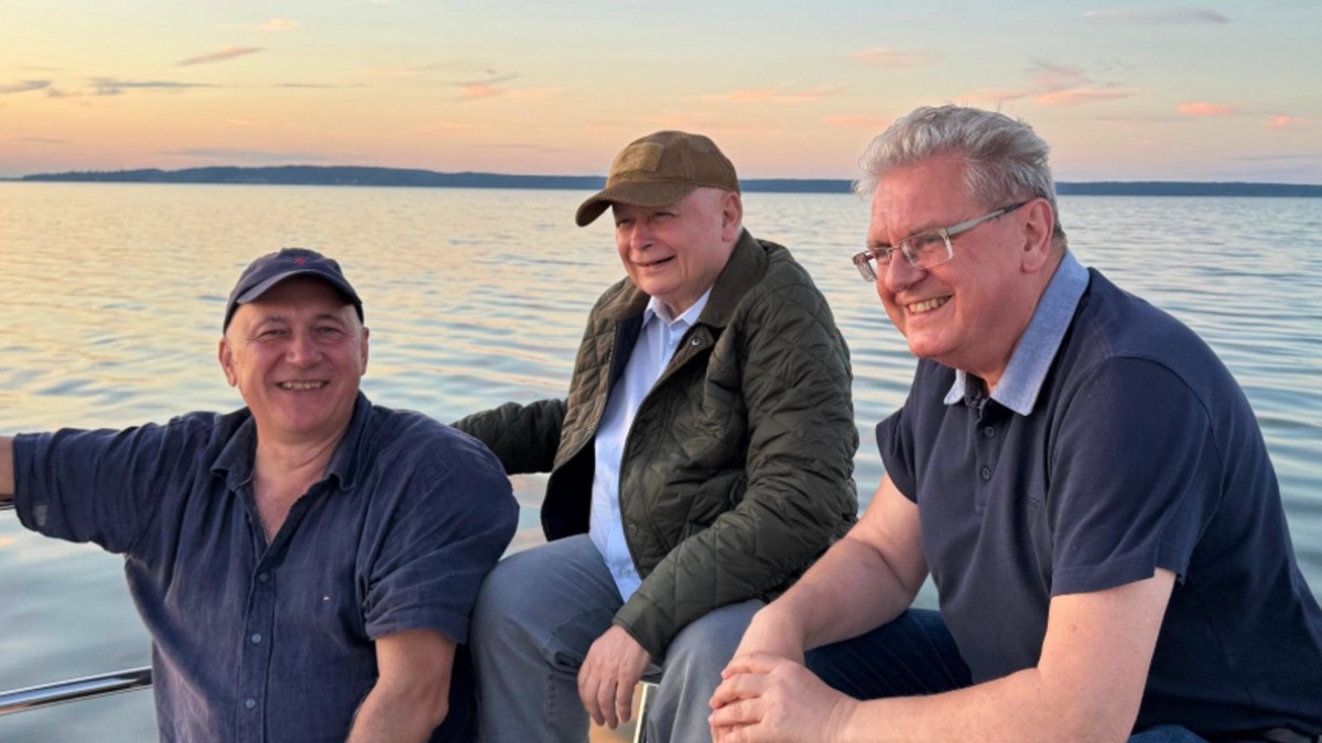 Jarosław Kaczyński ostatni weekend wakacji spędził na Pomorzu Zachodnim