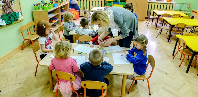 Przedszkolaki uczą się, jak zdrowo żyć