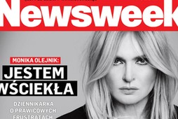 Tomasz Lis zapowiedź Newsweek 4/2014 Monika Olejnik okladka