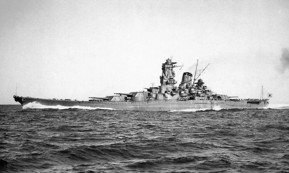 IJNS Yamato na zdjęciu z II wojny światowej