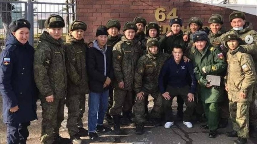 Pripadnici 64. streljačke brigade