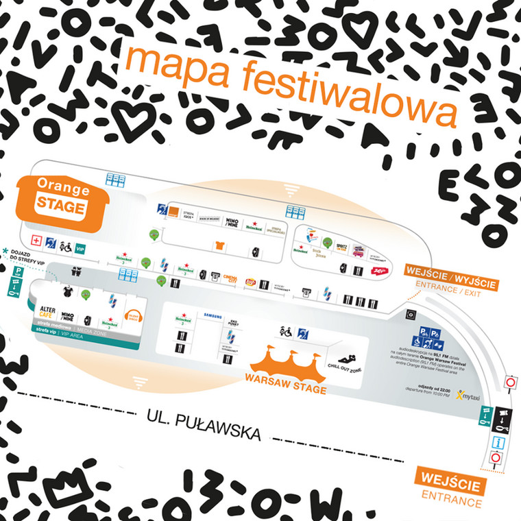 Mapa festiwalu