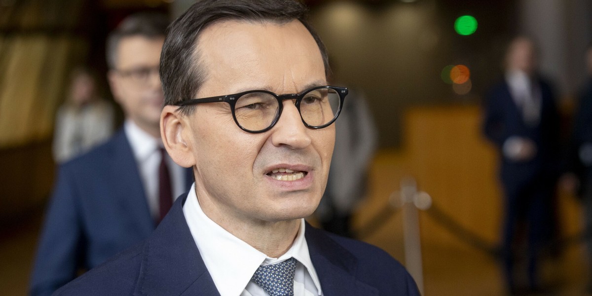 Filmowcy są zawiedzeni brakiem działań rządu. Na zdjęciu premier Mateusz Morawiecki.