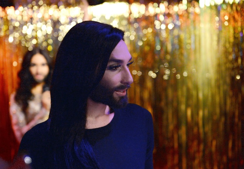 Conchita Wurst odsłoniła swoją figurę w słynnym muzeum