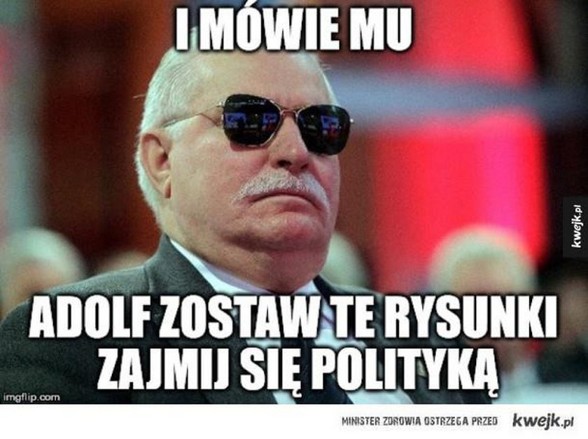 Wałęsa nowym królem memów