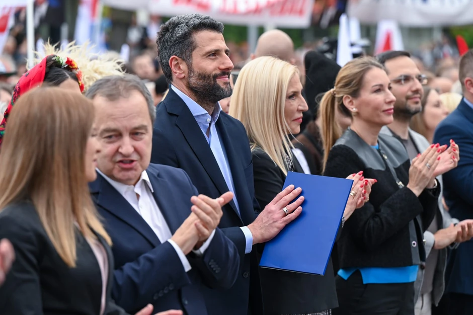 Miting koalicije "Aleksandar Vučić — Beograd sutra"