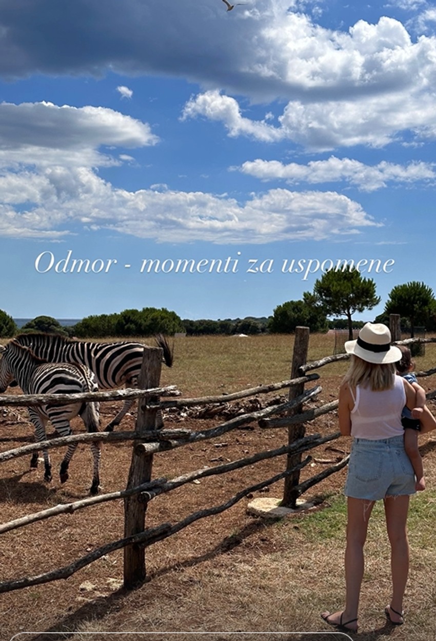 Anđelka Prpić sa ćerkom