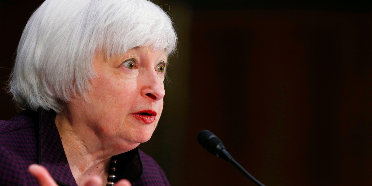 JANET YELLEN: I won't completely rule out negative interest rates