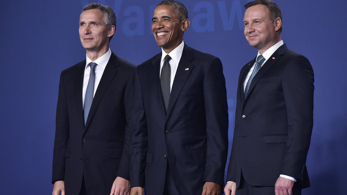 Jens Stoltenberg, Barack Obama i Andrzej Duda
