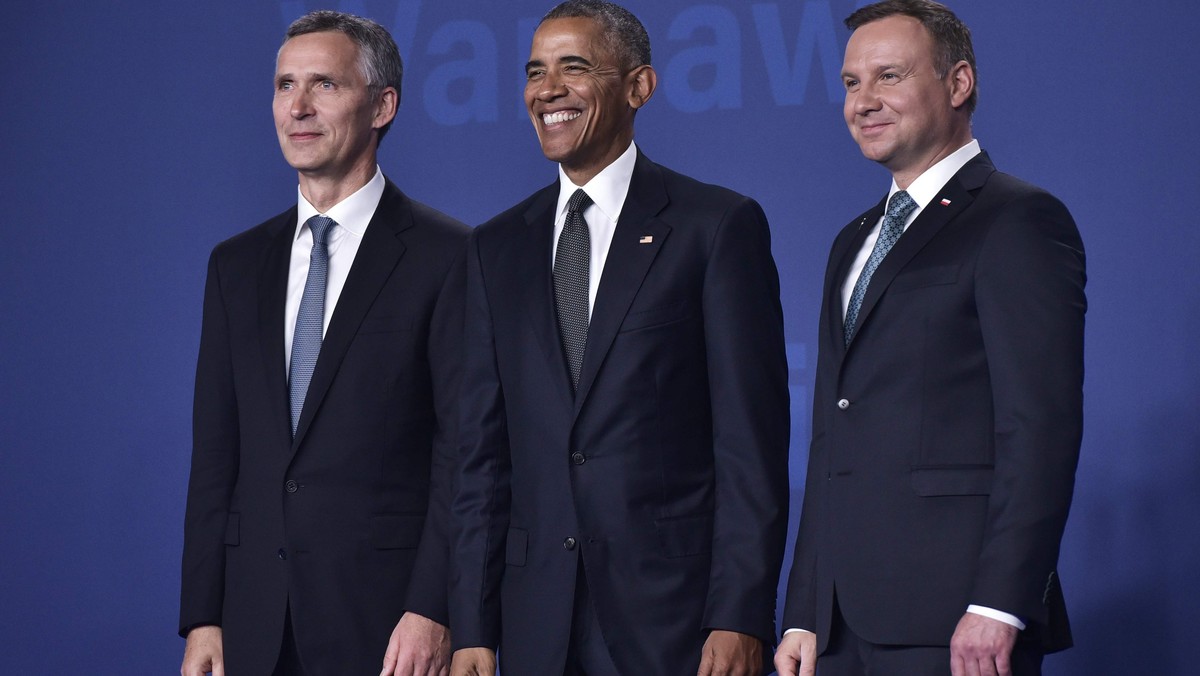 Jens Stoltenberg, Barack Obama i Andrzej Duda