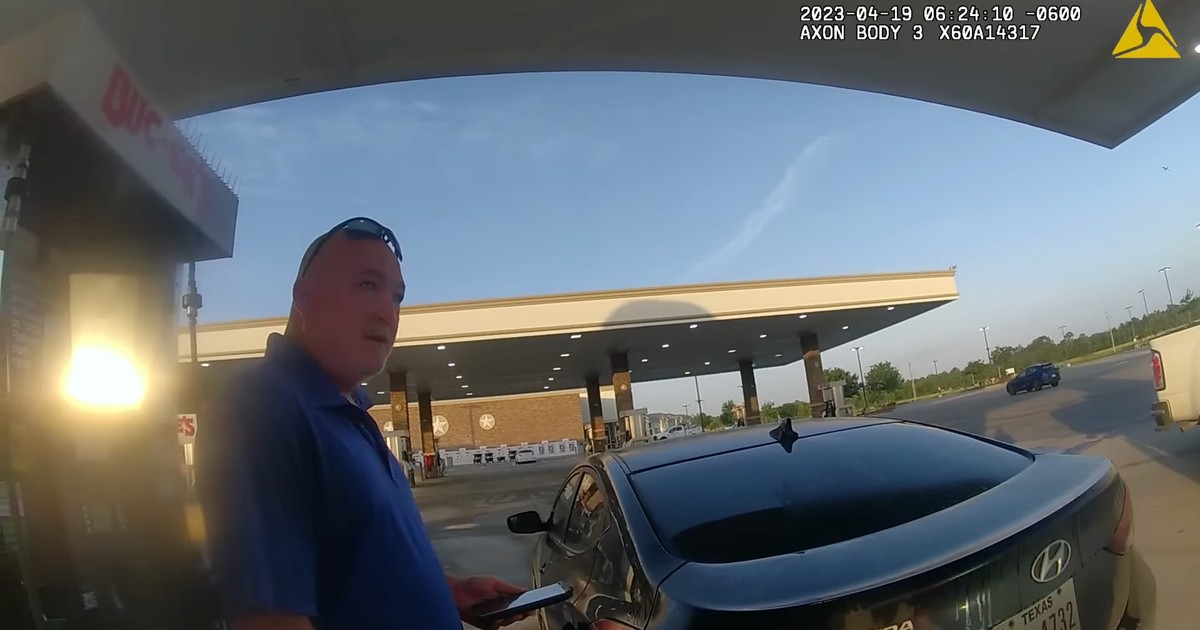 Texas cop suspended after viral video shows him threatening to jail a ...