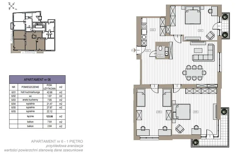 123-metrowy apartament za 1,5 mln, w którym architekt zapomniał o łazience, ale umieścił miniaturowe WC na środku salonu