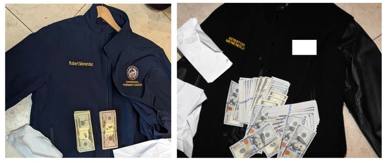 Se encontraron lingotes de oro y dinero en efectivo en la chaqueta del senador Bob Menéndez.  Septiembre 2023