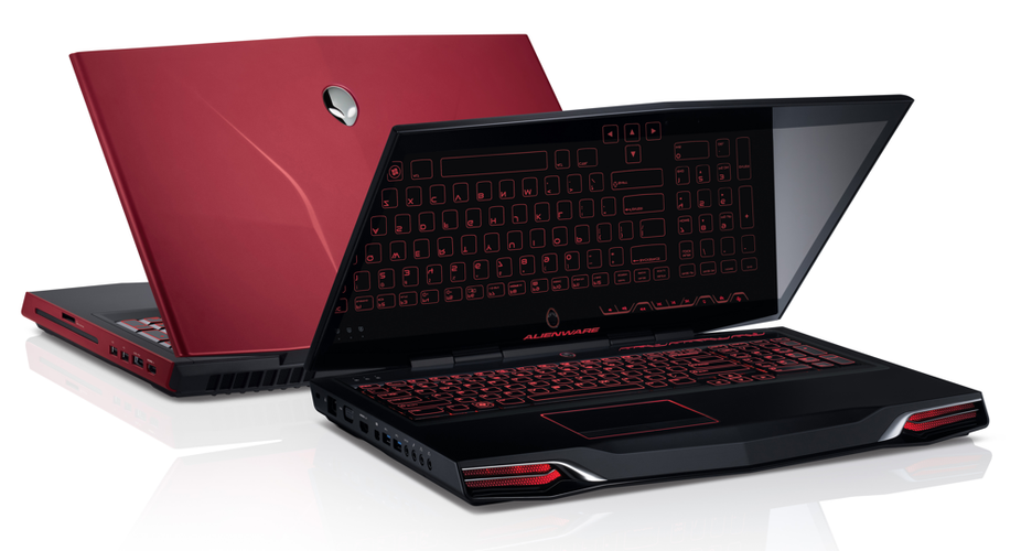 <b>Alienware M17x</b>
<br><br>
Procesor: Intel® Core™ i7-3840QM<br>
Pamięć RAM: 32GB 1600 MHz DDR3<br>
Karta Graficzna: AMD® Radeon™ HD 7970M 2GB GDDR5<br>
Dysk: 1024/2048GB HDD<br>
Ekran: 17.3