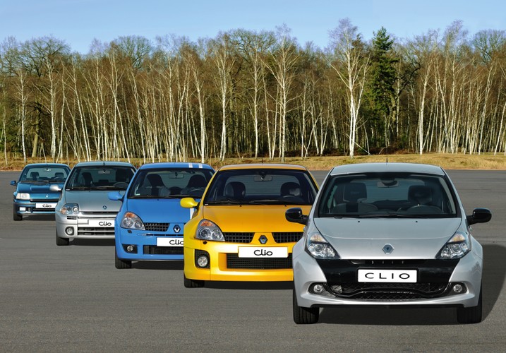 Renault clio gama RS i GT