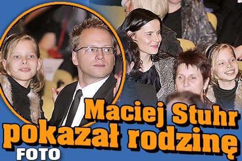 Maciej Stuhr pokazał rodzinę. Foto