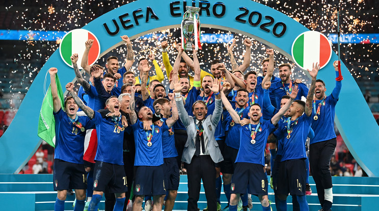 Olaszország másodszor nyert Eb-t / Fotó: GettyImages