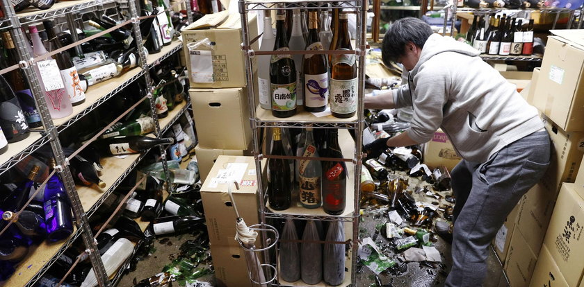 Silne trzęsienie uderzyło w Japonię
