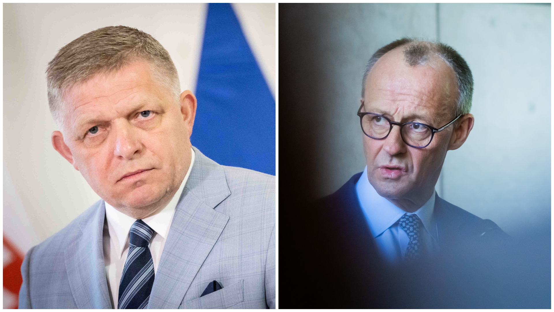 Premiér Robert Fico a nemecký kancelár Friedrich Merz