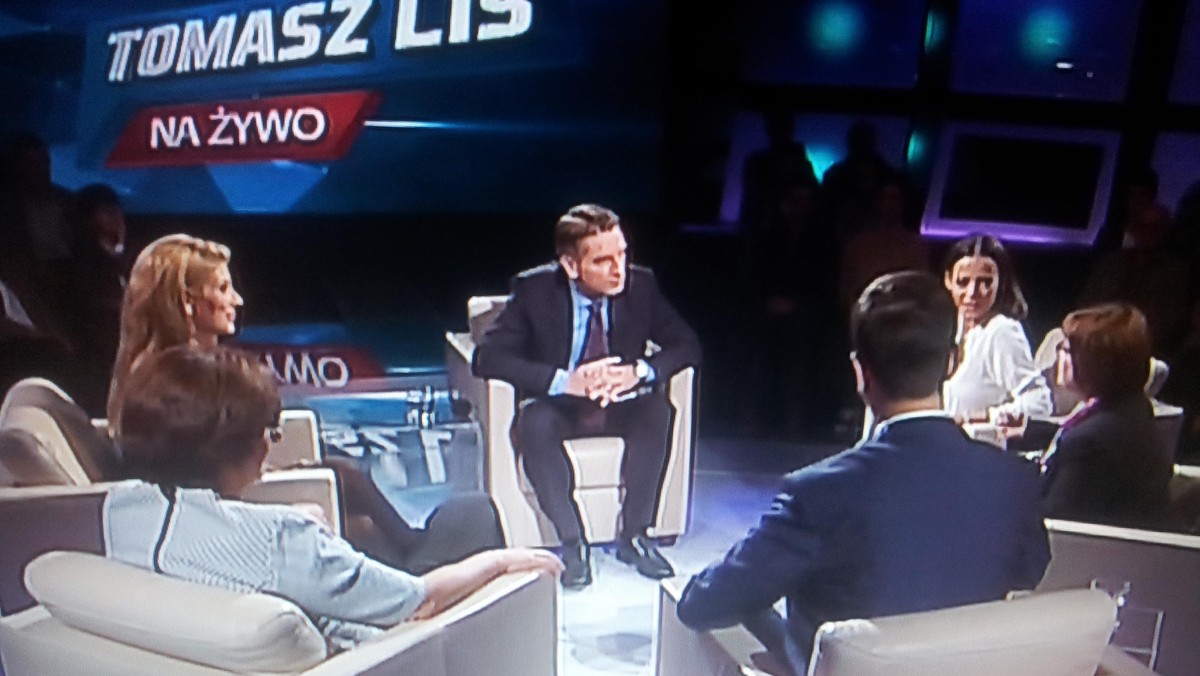 Tomasz Lis na żywo