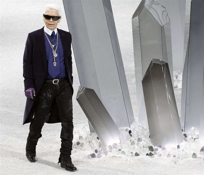 Karl Lagerfeld okładka i-D 2012