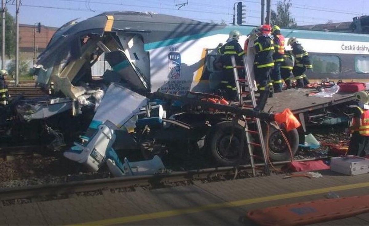 Zderzenie pociągów