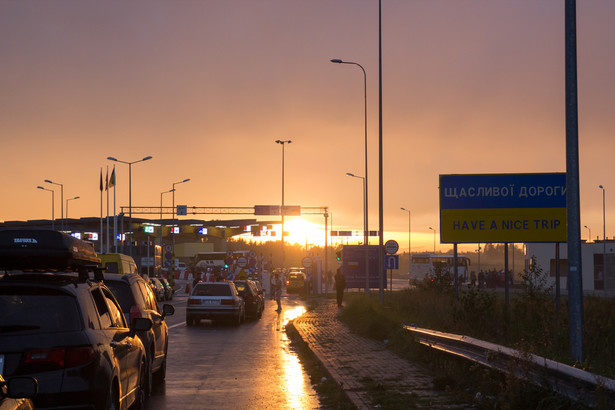 Przejście graniczne między Ukrainą a Polską