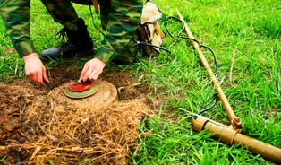 Polscy naukowcy wiedzą, jak szybko oczyścić świat z min i starych pocisków