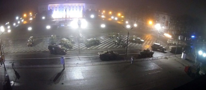 Ruski tenkovi u Hersonu