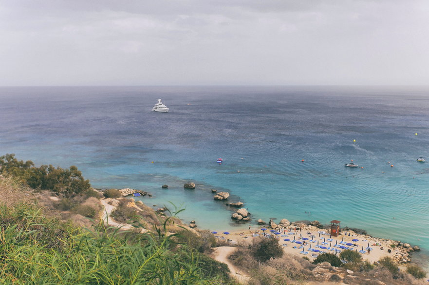 Plaża Konnos, Cypr
