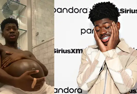 Lil Nas X w oryginalny sposób świętuje premierę albumu. Jest "w ciąży" i szykuje się do "porodu"