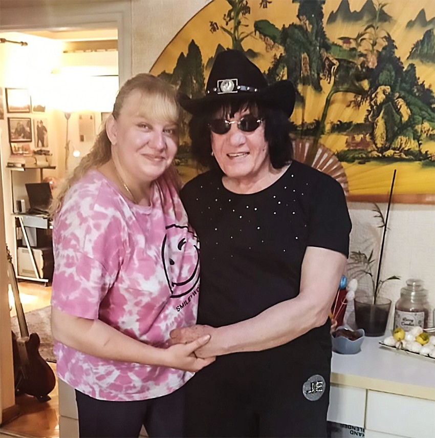 Milić Vukašinović sa suprugom Suzanom