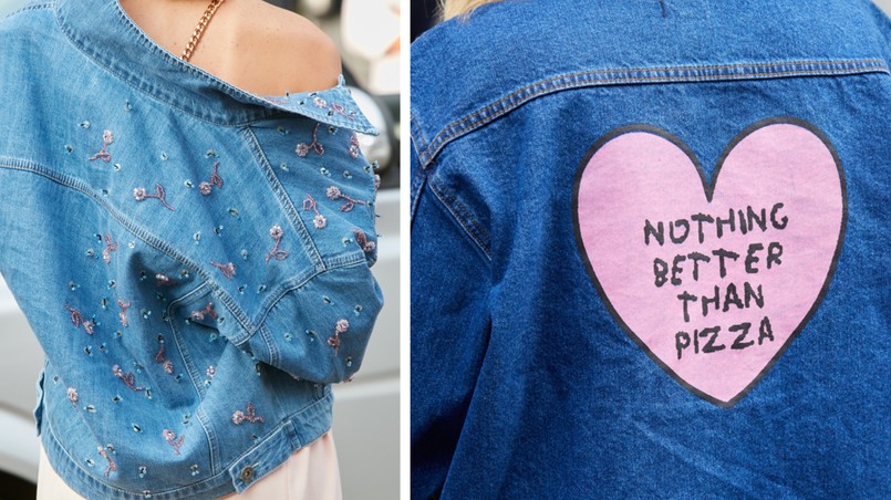 jeansowa kurtka, kurtka na wiosnę, moda, trendy